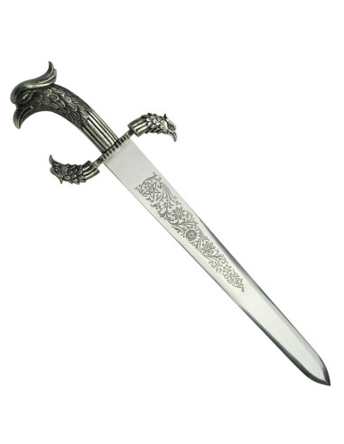 Blade of Isis Sterling Silver Black Effect Dagger Sword charm Egyptian Egypt