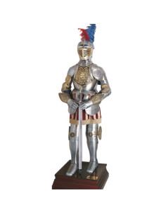 Armadura siglo XVI cincelada