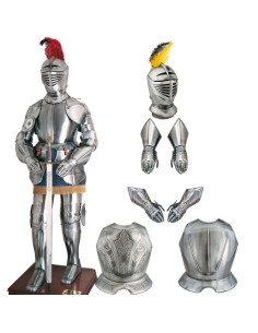 Glatter Kriegerhelm aus dem 16. Jahrhundert 2