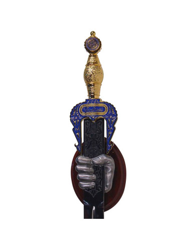 Soporte mano espada