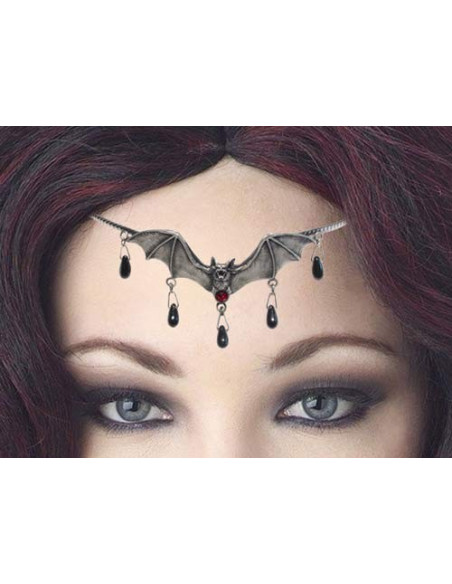 Tiara met kristallen parels