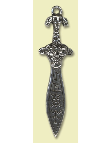 Colgante celta La espada del hechizo de Odin