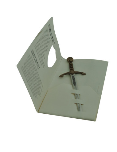 Miniaturschwert des Schwarzen Prinzen