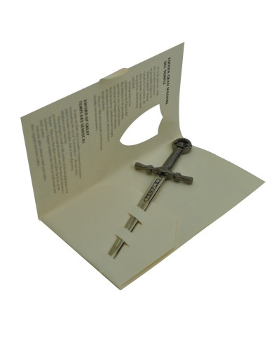 Miniatuur Tempelierszwaard
