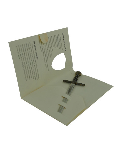 Miniatura Espada masónica