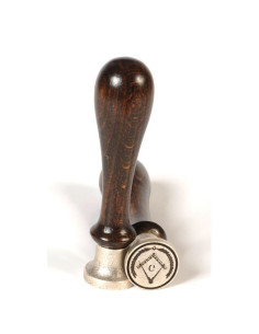Vrijmetselaars stempel zegel 2