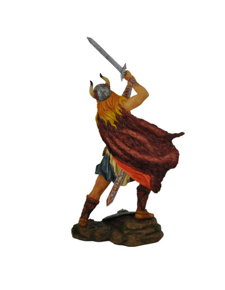 Guerrero vikingo con espada Guerrero vikingo con espada