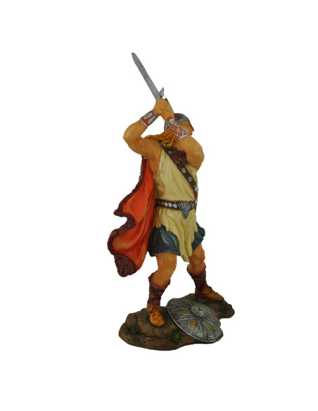 Guerrero vikingo con espada Guerrero vikingo con espada