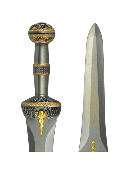 Daga Aquiles con vaina de metal