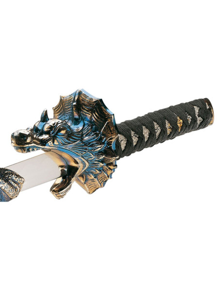Katana Buckler Drache