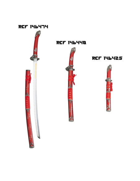 Tanto serpiente roja