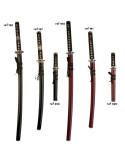 Wakizashi rød skede