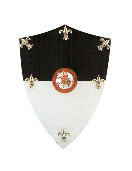 Miniescudo Templarios