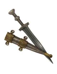 Römischer Dolch aus der Zeit von Julius Cäsar (1. Jahrhundert v. Chr.)
