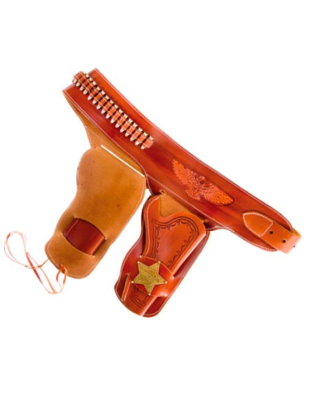 Sheriff holster voor 2 revolvers