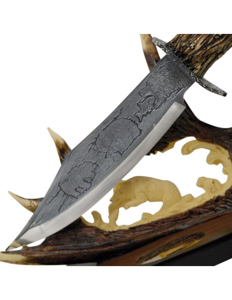 Dekoratives Geweihmesser