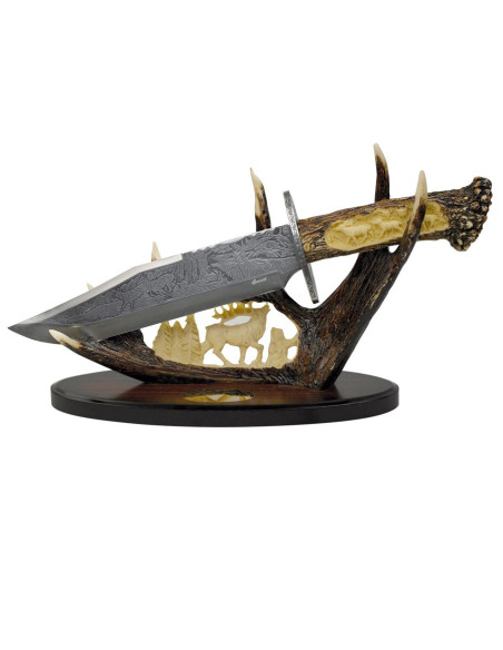 Cuchillo decorativo Ciervos