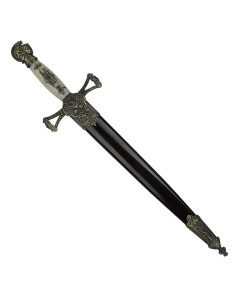 Middelalderdolk med skede (35 cm.)
