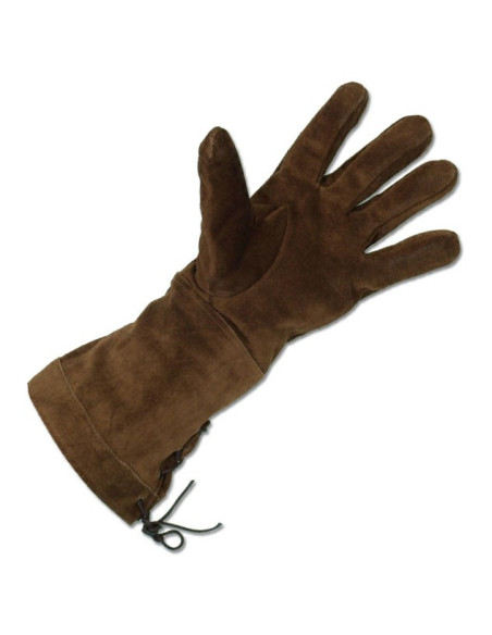 braune mittelalterliche Handschuhe