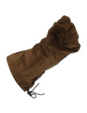 Guantes medievales marrones