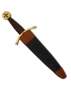 Daga templaria con vaina 2