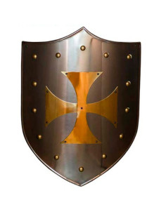 Templerkreuz aus Messing