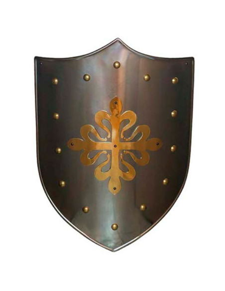 Schild Kruis Calatravos messing