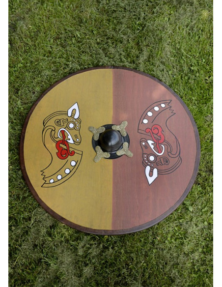 Wikingerschild aus Holz