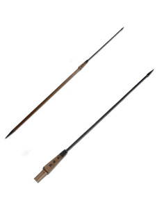 Roman pilum, længde 224 cm.