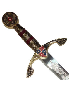 Zwart prinsenzwaard. cadet grootte. 75 cm. 2