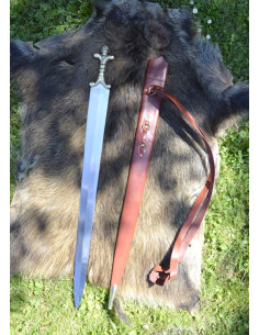 Keltisk langt sværd med skede