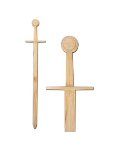 mittelalterliches Schwert aus Holz