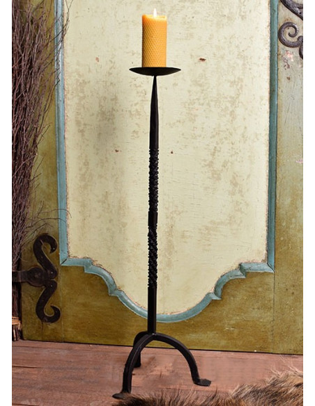 Candelabro medieval para velas