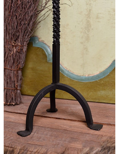 Candelabro medieval para velas