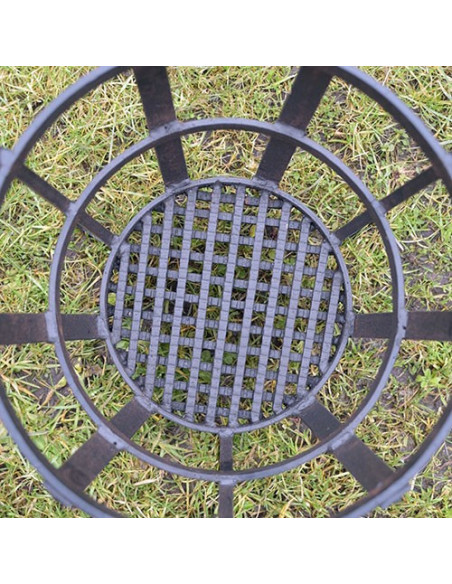 Cesta para hacer fuego