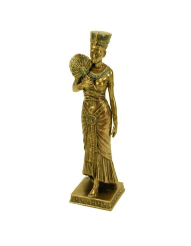 Figura Reina egipcia con abanico