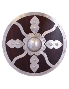 Vikingschild hout en staal