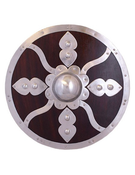 Vikingschild hout en staal