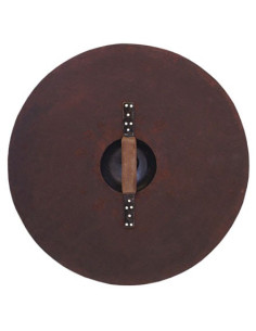 Wikingerschild aus Holz und Stahl 2