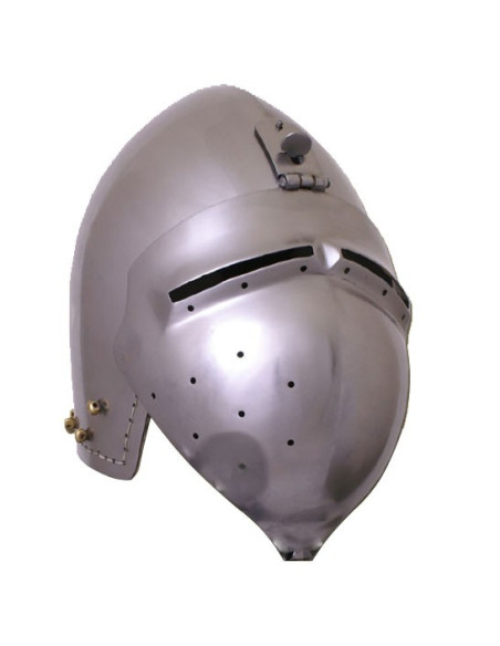 Bacinete alemán con visor, s. XIV