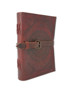 Tagebuch mit Ledereinband