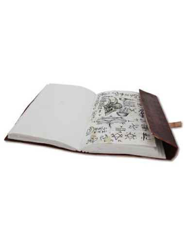 Tagebuch mit Ledereinband