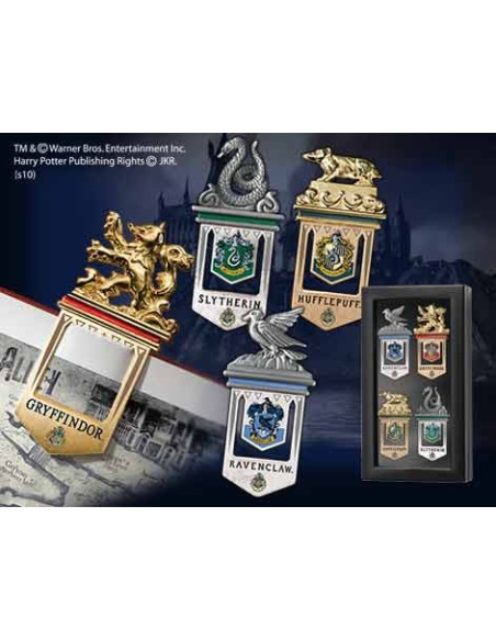 Set 4 Marca-páginas Hogwarts, Harry Potter