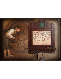 Llavero mural mapa Bolsón, Hobbit