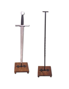 Soporte vertical para espada