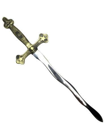 Flammender Freimaurer-Brieföffner