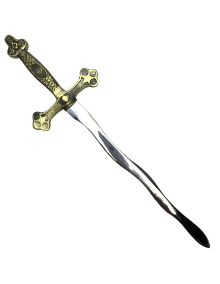 Flammender Freimaurer-Brieföffner