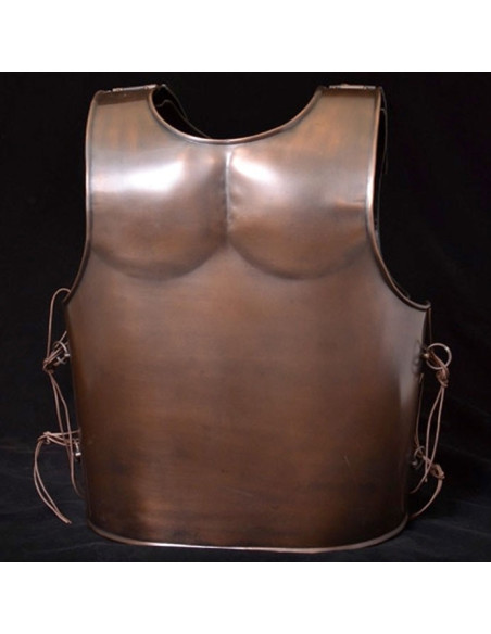 Spartaans gespierd pantser