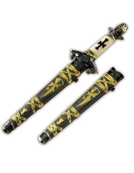 Middeleeuwse ridderdolk met schede