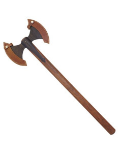 Hacha doble medieval, 85 cms. 2
